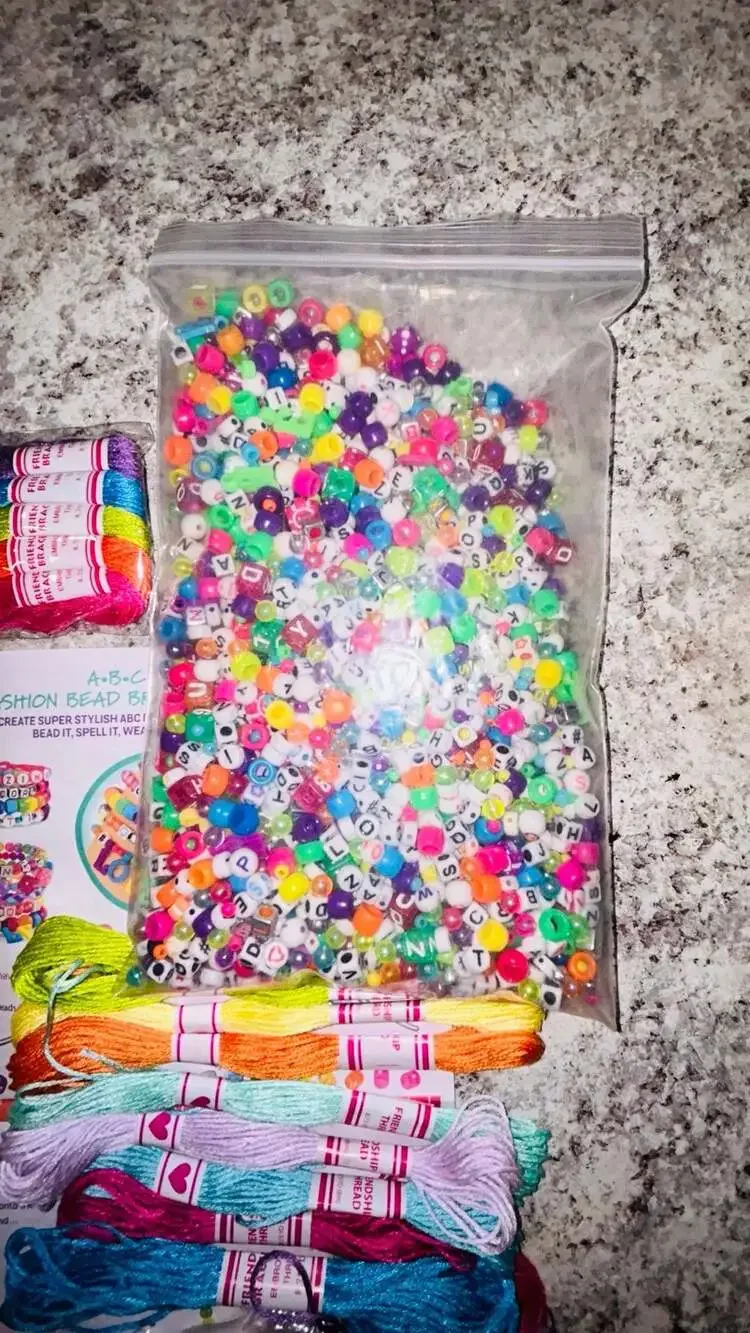 Be Inspired by Cra-Z-Art A-B-C Fashion Bead and Friendship Bracelet Jewelry Kit